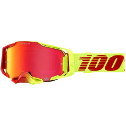 ARMEGA 100% brýle Solaris, HIPER červené plexi