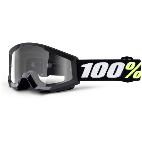 Brýle Strata MINI Gron Black, 100% dětské (čiré plexi)