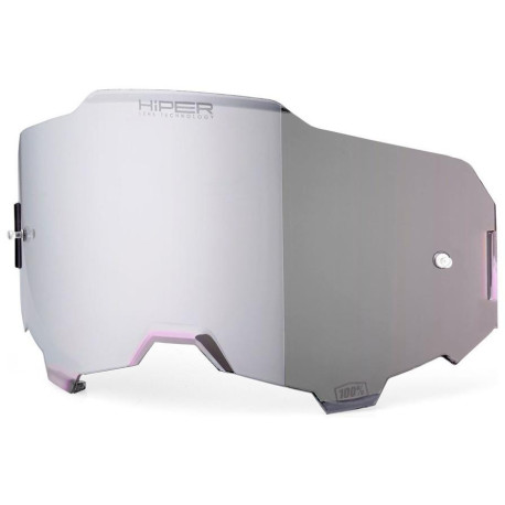 Plexi ARMEGA, 100% (HIPER stříbrné chromové, Anti-fog)