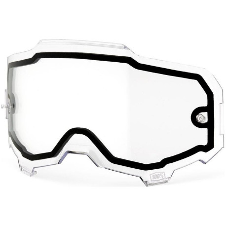 Plexi ARMEGA, 100% (čiré DUAL, Anti-fog)