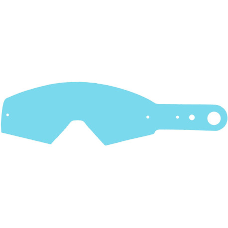 Strhávací slídy plexi pro brýle OAKLEY řady PROVEN, Q-TECH (10 vrstev v balení, čiré)