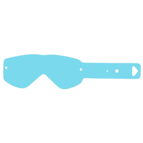 Strhávací slídy plexi pro brýle SMITH OPTICS řady INTAKE/FUEL, Q-TECH (10 vrstev v balení, čiré)