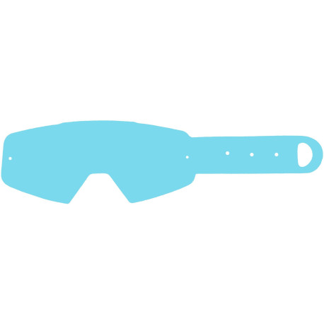 Strhávací slídy plexi pro brýle PITCHA, Q-TECH (10 vrstev v balení, čiré)