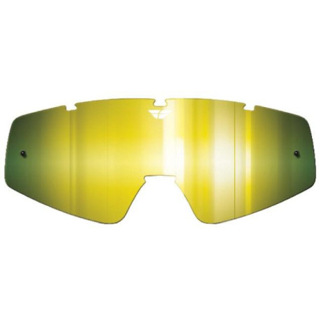 Plexi pro brýle Zone/Focus, FLY RACING (zrcadlové zlaté)