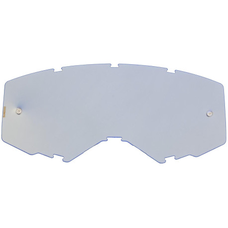 Plexi FOCUS/ZONE, FLY RACING (modré chromové)