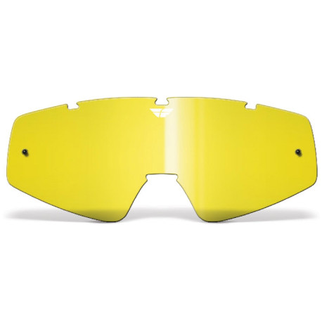 Plexi pro brýle Zone/Focus, FLY RACING (žluté)