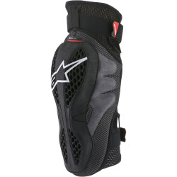 Chrániče kolen SEQUENCE, ALPINESTARS (černé/červené, pár) 2023