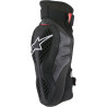 Chrániče kolen SEQUENCE, ALPINESTARS (černé/červené, pár) 2023