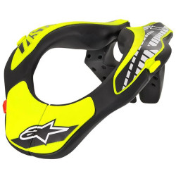 Krční chránič NECK SUPPORT, ALPINESTARS, dětský (žlutý fluo/černý, vel. UNI) 2023