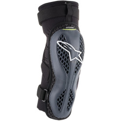 Chrániče kolen SEQUENCE, ALPINESTARS (antracitová/žlutá fluo, pár) 2023