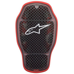 Páteřový chránič NUCLEON KR-1 CELLi vkládací certifikace CE2, ALPINESTARS (transparentní/šedá/červená) 2025