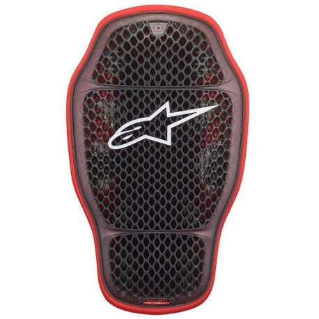 Páteřový chránič NUCLEON KR-1 CELLi vkládací certifikace CE2, ALPINESTARS (transparentní/šedá/červená) 2023