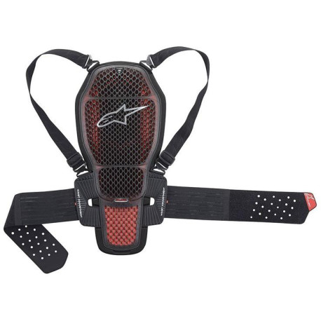 Páteřový chránič NUCLEON KR-1 CELL certifikace CE2, ALPINESTARS (transparentní/šedá/červená/černá) 2023