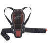 Páteřový chránič NUCLEON KR-1 CELL certifikace CE2, ALPINESTARS (transparentní/šedá/červená/černá) 2023