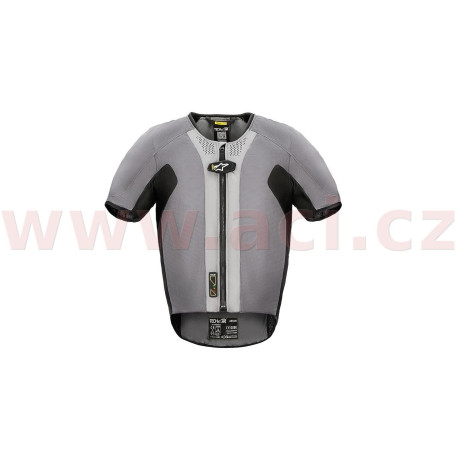 Airbagová vesta TECH-AIR®5 system, ALPINESTARS (šedá/černá)