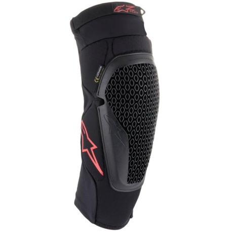 Chrániče kolen BIONIC FLEX, ALPINESTARS (černá/červená, pár) 2023
