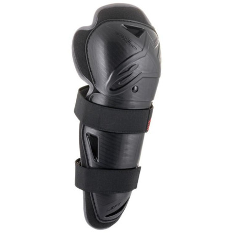 Chrániče kolen BIONIC ACTION, ALPINESTARS (černá/červená, pár) 2023