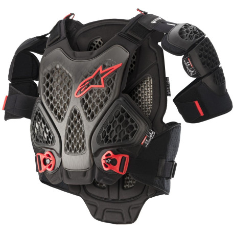 Chránič těla A-6, ALPINESTARS (černá antracit/červená) 2023