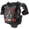 Chránič těla A-6, ALPINESTARS (černá antracit/červená) 2023