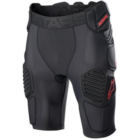 šortky pod kalhoty BIONIC PRO, ALPINESTARS (černá/červená) 2023