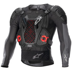 Chránič těla BIONIC PLUS 2, ALPINESTARS (černá/šedá/červená) 2026