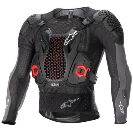 Chránič těla BIONIC PLUS 2, ALPINESTARS (černá/šedá/červená) 2023