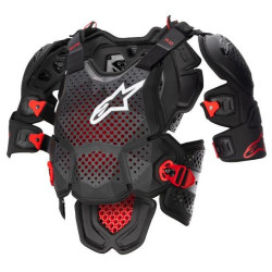 Chránič těla A-10 V2, ALPINESTARS (černá antracit/červená) 2026