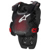 Chránič těla A-1 PRO, ALPINESTARS (černá antracit/červená) 2023