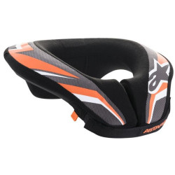 Nákrčník SEQUENCE YOUTH, ALPINESTARS, dětský (černá/oranžová/bílá) 2026