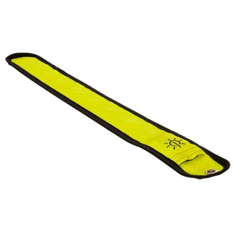 Reflexní pásek Bright Halo se světlem z optických vláken, OXFORD (žlutá fluo, rozměry D x Š , 353 x 45 mm)