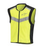 Reflexní vesta FLARE NEON, ALPINESTARS (černá/žlutá fluo) 2023