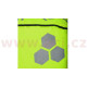 Reflexní obal/pláštěnka batohu Bright Cover, OXFORD (žlutá/reflexní prvky, Š x V , 640 x 720 mm)