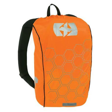 Reflexní obal/pláštěnka batohu Bright Cover, OXFORD (oranžová/reflexní prvky, Š x V , 640 x 720 mm)