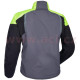 Bunda RAIN SEAL PRO, OXFORD ADVANCED (šedá/černá/žlutá fluo)