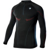 Termotriko s dlouhým rukávem Hero Long sleeve ZIP - warm, UNDERSHIELD (černá)