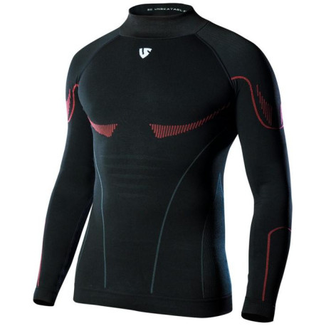 Termotriko s dlouhým rukávem Hero Turtle neck - warm plus, UNDERSHIELD (černá)