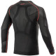 Termoprádlo s dlouhým rukávem RIDE TECH SUMMER, ALPINESTARS (černá/červená) 2023