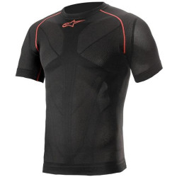 Termotriko s krátkým rukávem RIDE TECH V2 SUMMER, ALPINESTARS (černá/červená) 2026