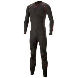 Jednodílné spodní prádlo pod kombinézu RIDE TECH LITE 1PC, ALPINESTARS (černá/červená) 2023