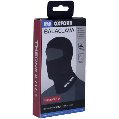 Kukla Balaclava Thermolite®, OXFORD (černá)