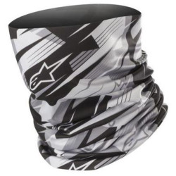 Nákrčník BLURRED NECK TUBE, ALPINESTARS (černá/šedá)