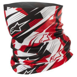 Nákrčník BLURRED NECK TUBE, ALPINESTARS (černá/bílá/červená)