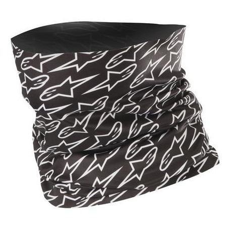 Nákrčník ASTARS NECK TUBE, ALPINESTARS (černá/bílá)