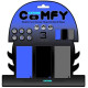 Nákrčníky Comfy jednobarevné, OXFORD (sada modrý/černý/šedý, 1 ks od barvy)
