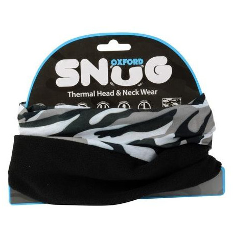 Nákrčník Snug Camo, OXFORD (šedá)