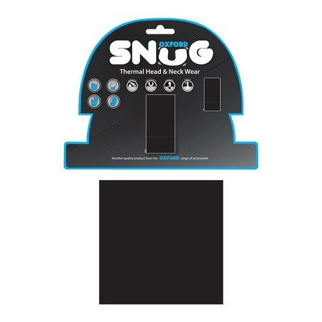Nákrčník Snug Black, OXFORD (černý)