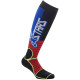 Ponožky MX PRO, ALPINESTARS (červená/žlutá fluo/modrá) 2023
