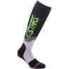 Ponožky MX PLUS-2, ALPINESTARS (černá/zelená neon/růžová fluo) 2023