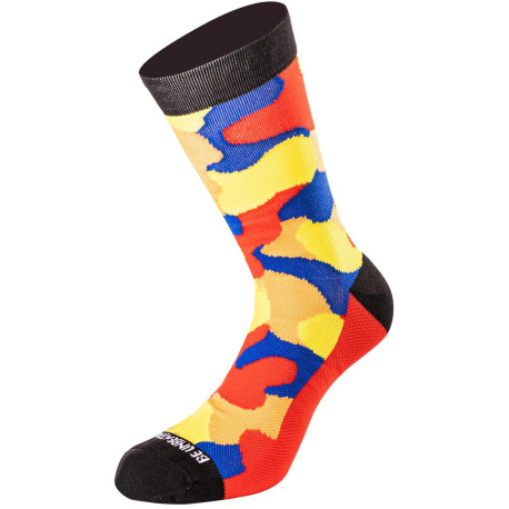 Ponožky CAMO SHORT 2022, UNDERSHIELD (žlutá/červená/modrá)