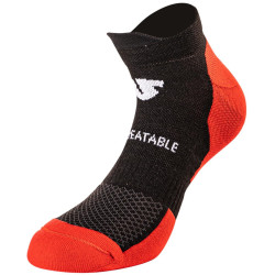 Ponožky COMFY SHORT, UNDERSHIELD (červená/černá)